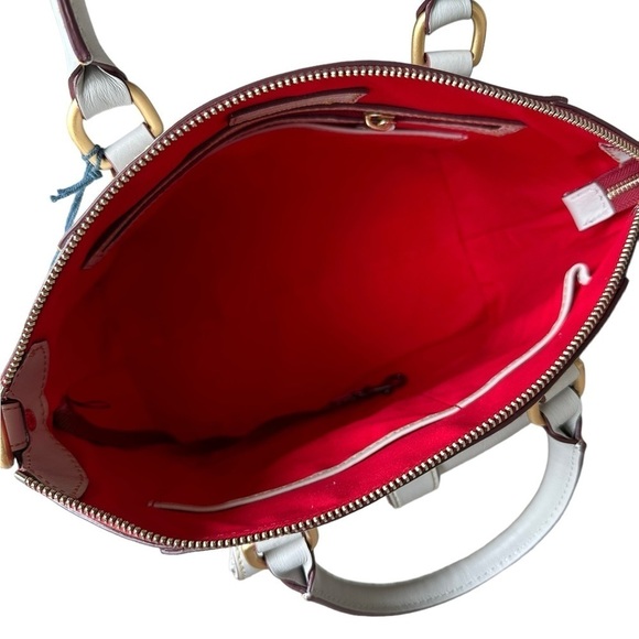 Dooney & Bourke Florentine Leather Naomi Satchel - Picture 5 of 12